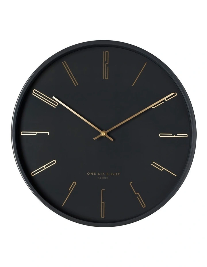 Maya 30Cm Charcoal Grey Silent Wall Clock Cheapest ???? One Six Eight London Maya 30Cm Charcoal Grey Silent Wall Clock ???? -Umbra Sales Store unnamed file 198