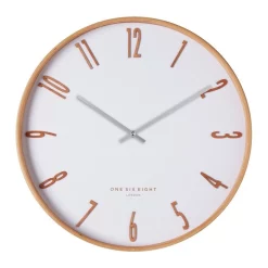 Promo 🎉 One Six Eight London Mason 41Cm Silent Wall Clock 👏