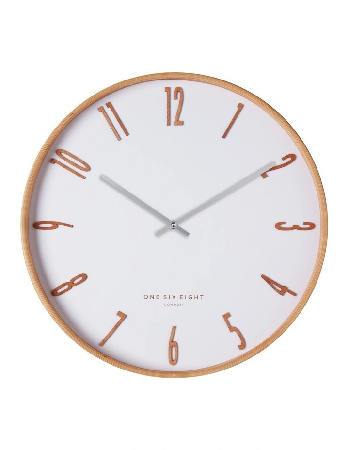 Mason 41Cm Silent Wall Clock Promo ???? One Six Eight London Mason 41Cm Silent Wall Clock ???? -Umbra Sales Store unnamed file 204