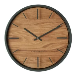 Brand new 👏 One Six Eight London Willow Charcoal 30Cm Silent Wall Clock 🎉
