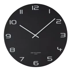 Budget 🧨 One Six Eight London Nero 60Cm Silent Wall Clock ❤️