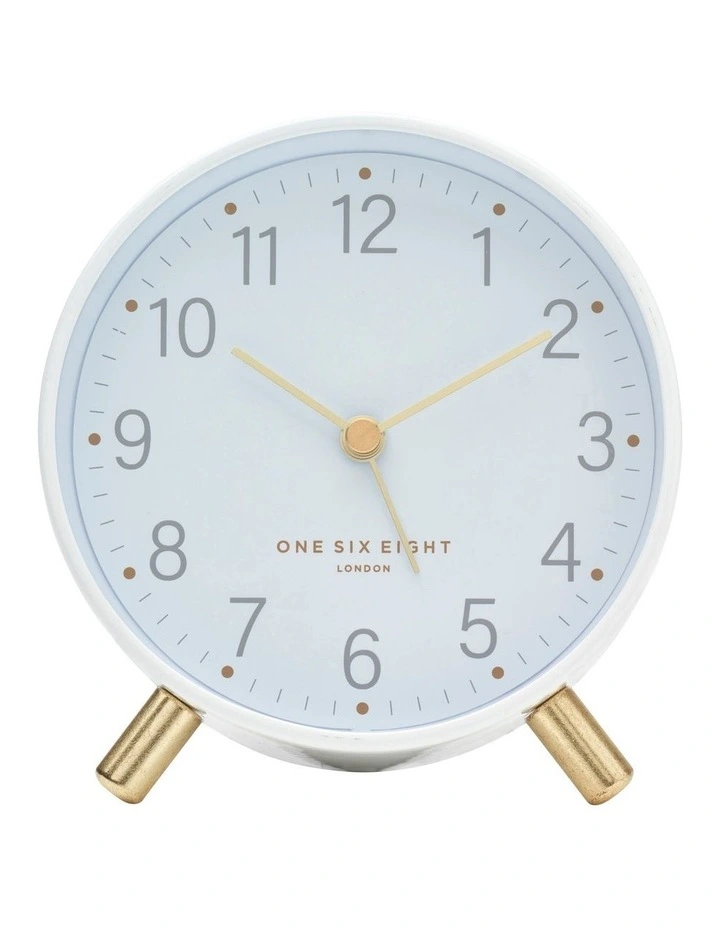 Deals ???? One Six Eight London Maisie White Silent Alarm Clock ???? 4 Deals ???? One Six Eight London Maisie White Silent Alarm Clock ???? - Image 2
