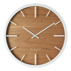 Best reviews of ✨ One Six Eight London Willow White 30Cm Silent Wall Clock 🧨