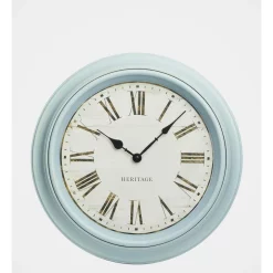 Hot Sale π Heritage Paris Provincial Duck Egg Clock 40cm In Blue π