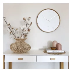 Promo ???? One Six Eight London Freya White 50Cm Wall Clock ???? -Umbra Sales Store unnamed file 250