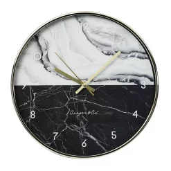 Hot Sale 👍 Cooper & Co Luca Round Silent Non-Ticking Wall Clock 30cm In Multi 🧨