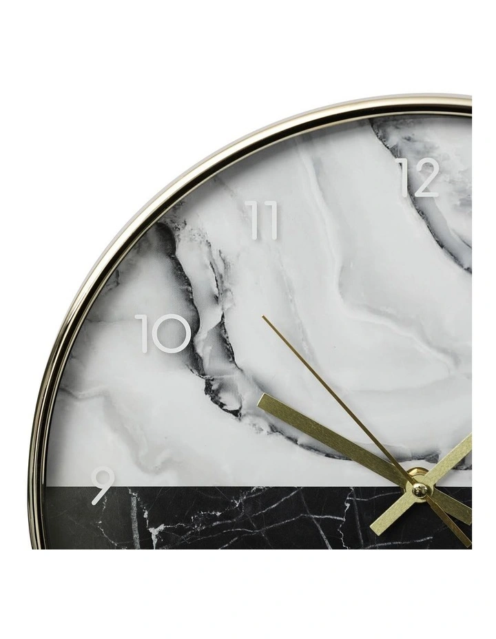 Hot Sale ๐ Cooper & Co Luca Round Silent Non-Ticking Wall Clock 30cm In Multi ๐งจ - Image 4