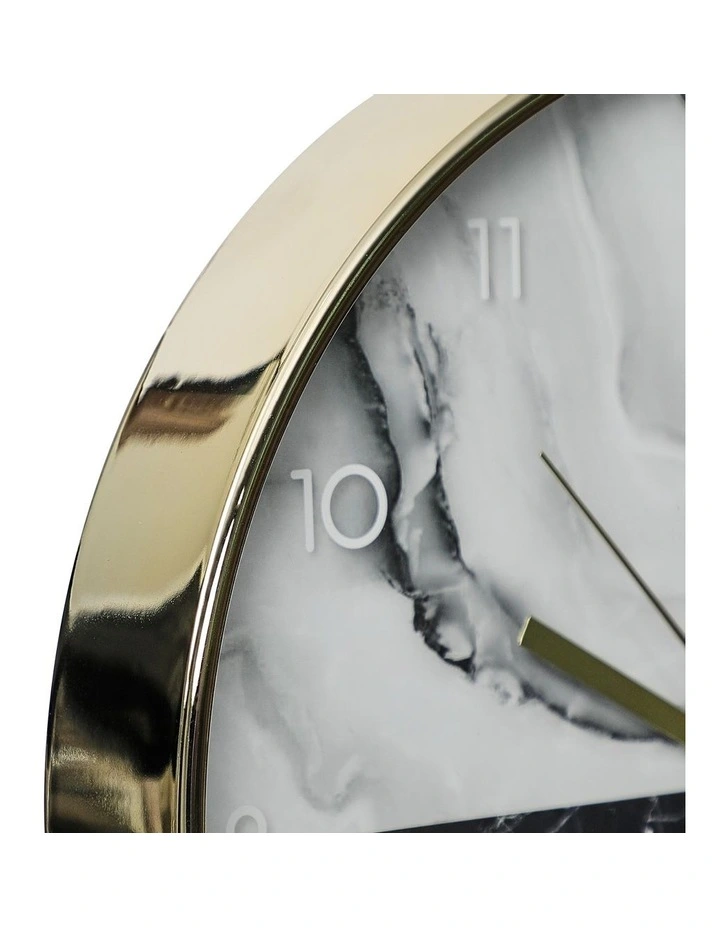 Hot Sale ๐ Cooper & Co Luca Round Silent Non-Ticking Wall Clock 30cm In Multi ๐งจ - Image 5