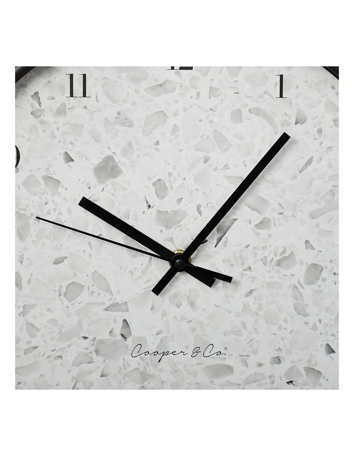 Deals ???? Cooper & Co Siena Round Silent Non-Ticking Wall Clock 30cm In Black ❤️ 8 Deals ???? Cooper & Co Siena Round Silent Non-Ticking Wall Clock 30cm In Black ❤️ - Image 6