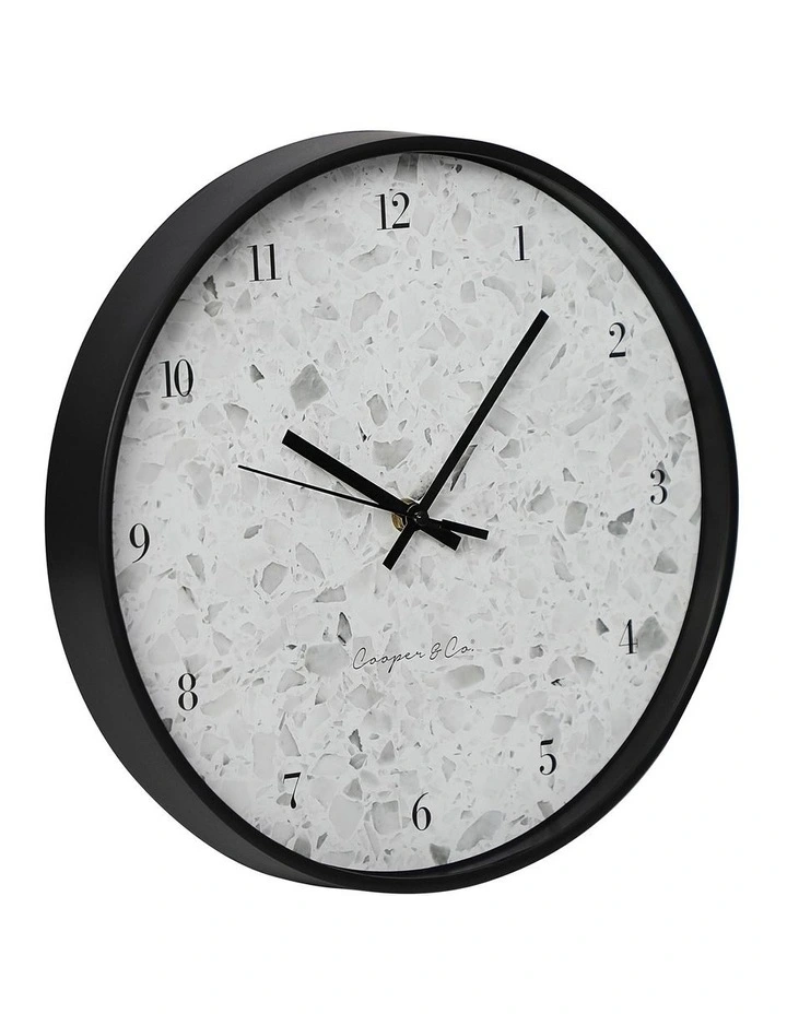 Deals ???? Cooper & Co Siena Round Silent Non-Ticking Wall Clock 30cm In Black ❤️ 9 Deals ???? Cooper & Co Siena Round Silent Non-Ticking Wall Clock 30cm In Black ❤️ - Image 7