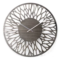 New 🎉 One Six Eight London Lilah 60cm Wall Clock In Brown Wood ❤️