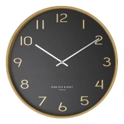 Top 10 🔥 One Six Eight London Wallace 53cm Silent Wall Clock Grey 😍