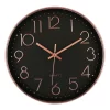 Promo ???? Toki Lexi 30cm Silent Wall Clock Black / Rose Gold ???? -Umbra Sales Store unnamed file 436