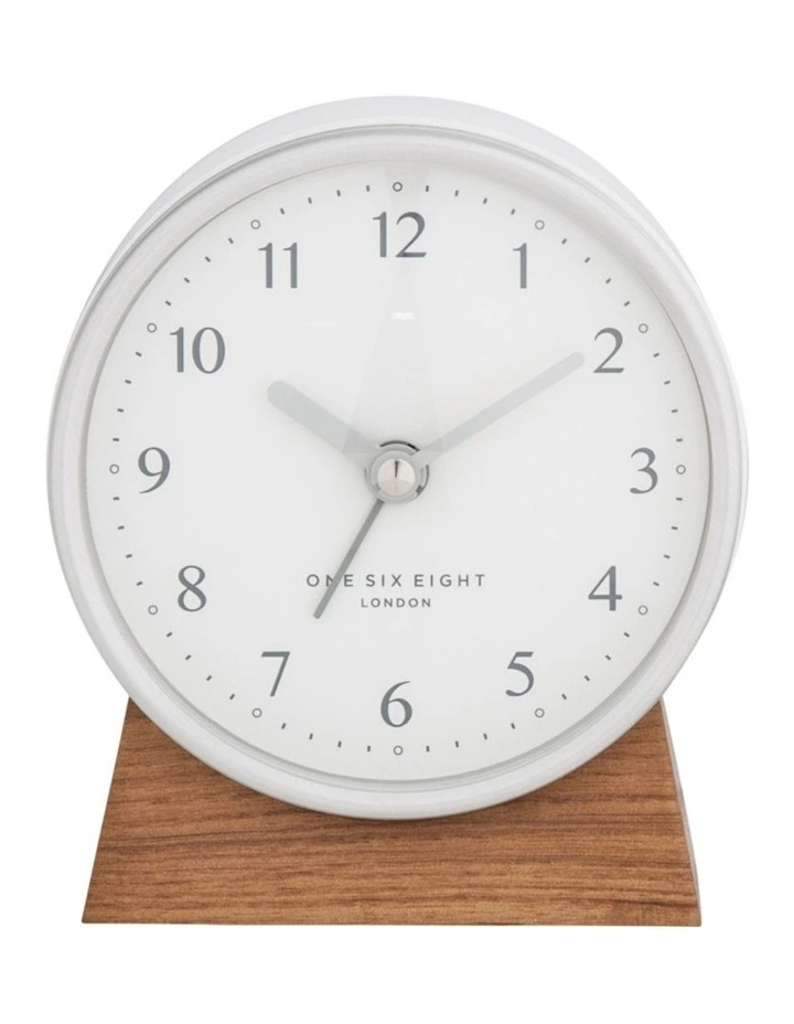 Nina White Silent Alarm Clock Best Pirce ???? One Six Eight London Nina White Silent Alarm Clock ???? -Umbra Sales Store unnamed file 456