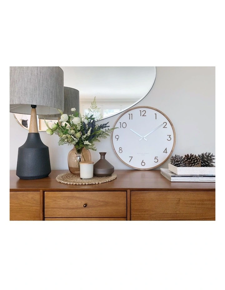 SCARLETT White 50cm Wall Clock Buy ❤️ One Six Eight London SCARLETT White 50cm Wall Clock ???? -Umbra Sales Store unnamed file 476