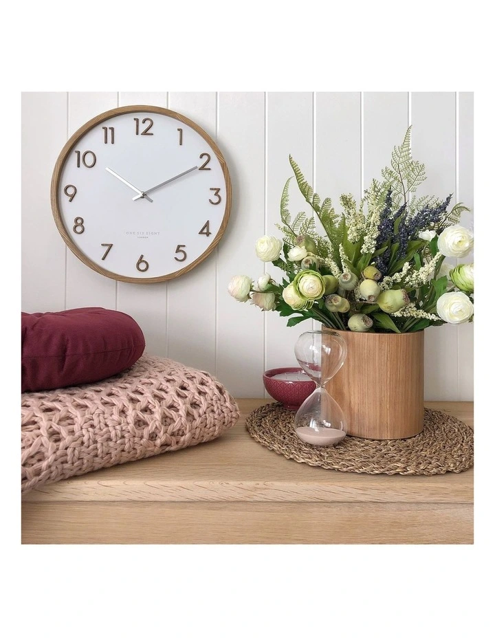SCARLETT White 50cm Wall Clock Buy ❤️ One Six Eight London SCARLETT White 50cm Wall Clock ???? -Umbra Sales Store unnamed file 479