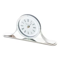 Hot Sale 👏 One Six Eight London Hampton'S Glass Mantel Clock 🎁