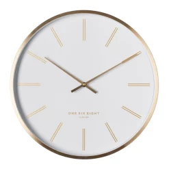Best Sale 😀 One Six Eight London Otto 40Cm White Silent Wall Clock 😉