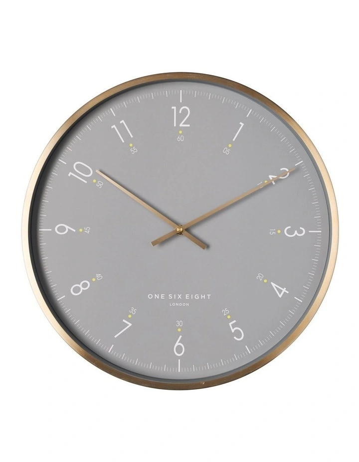 Hot Sale π One Six Eight London Elio 40Cm Grey Silent Wall Clock π
