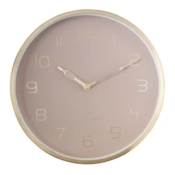 Coupon 🔥 One Six Eight London Lily 30Cm Dusty Rose Silent Wall Clock 🧨