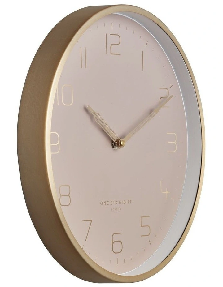 Lily 30Cm Dusty Rose Silent Wall Clock Coupon ???? One Six Eight London Lily 30Cm Dusty Rose Silent Wall Clock ???? -Umbra Sales Store unnamed file 556
