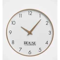 Best reviews of 🌟 Australian House & Garden Broome Walnut Rural Clock 35cm In White 👏