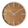 Brand new 🎁 One Six Eight London Willow White 50Cm Silent Wall Clock ⭐