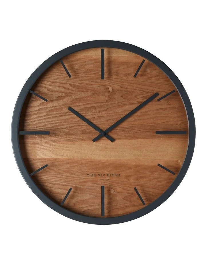 Top 10 β€οΈ One Six Eight London Willow Charcoal 50Cm Silent Wall Clock π
