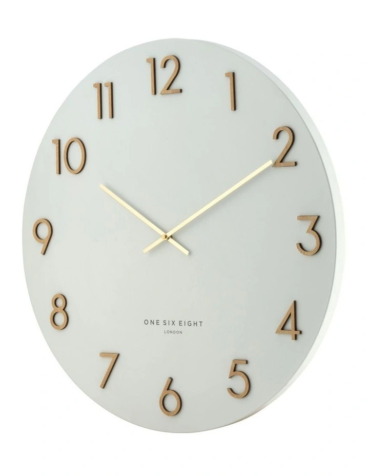 Brand new π One Six Eight London Katelyn White 60Cm Metal Wall Clock π - Image 4