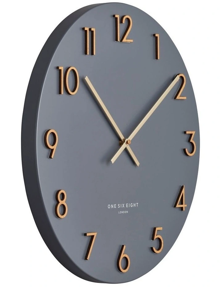 Best reviews of ???? One Six Eight London Katelyn Charcoal Grey 60Cm Metal Wall Clock ⌛ 4 Best reviews of ???? One Six Eight London Katelyn Charcoal Grey 60Cm Metal Wall Clock ⌛ - Image 2