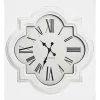 Cheapest 🎁 Heritage Aphrodite Shaped Wall Clock 76.5x76.5x6.5cm In White ✔️