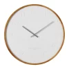 Best deal ???? One Six Eight London Freya White 35Cm Silent Wall Clock ????