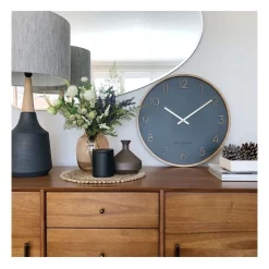 Cheap ???? One Six Eight London Scarlett Charcoal 35Cm Silent Wall Clock ???? -Umbra Sales Store unnamed file 620