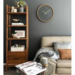 Cheap ???? One Six Eight London Scarlett Charcoal 35Cm Silent Wall Clock ???? -Umbra Sales Store unnamed file 621