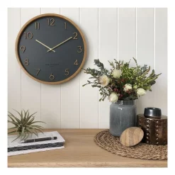 Cheap ???? One Six Eight London Scarlett Charcoal 35Cm Silent Wall Clock ???? -Umbra Sales Store unnamed file 622