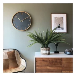 Cheap ???? One Six Eight London Scarlett Charcoal 35Cm Silent Wall Clock ???? -Umbra Sales Store unnamed file 623