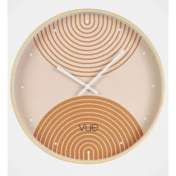 Buy ✔️ Vue Isla Wall Clock 30cm In Pink ✨