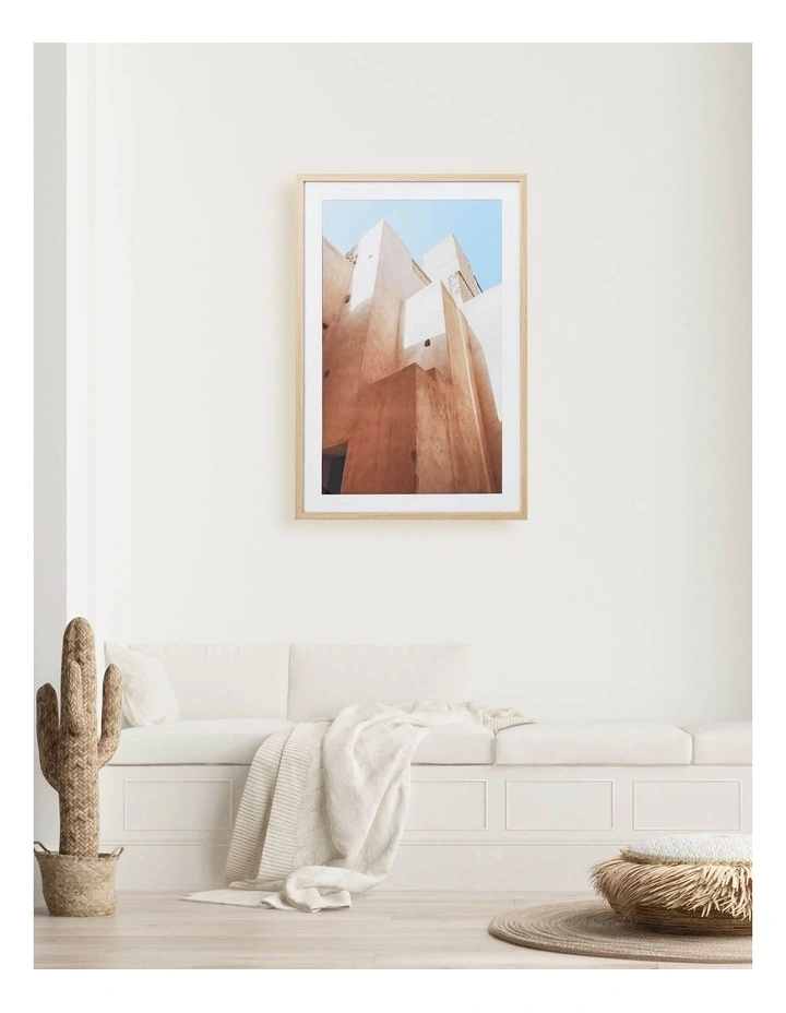 Hot Sale π― Vue Desert Buildings Wall Art 60x90x4cm In Multi π― - Image 2