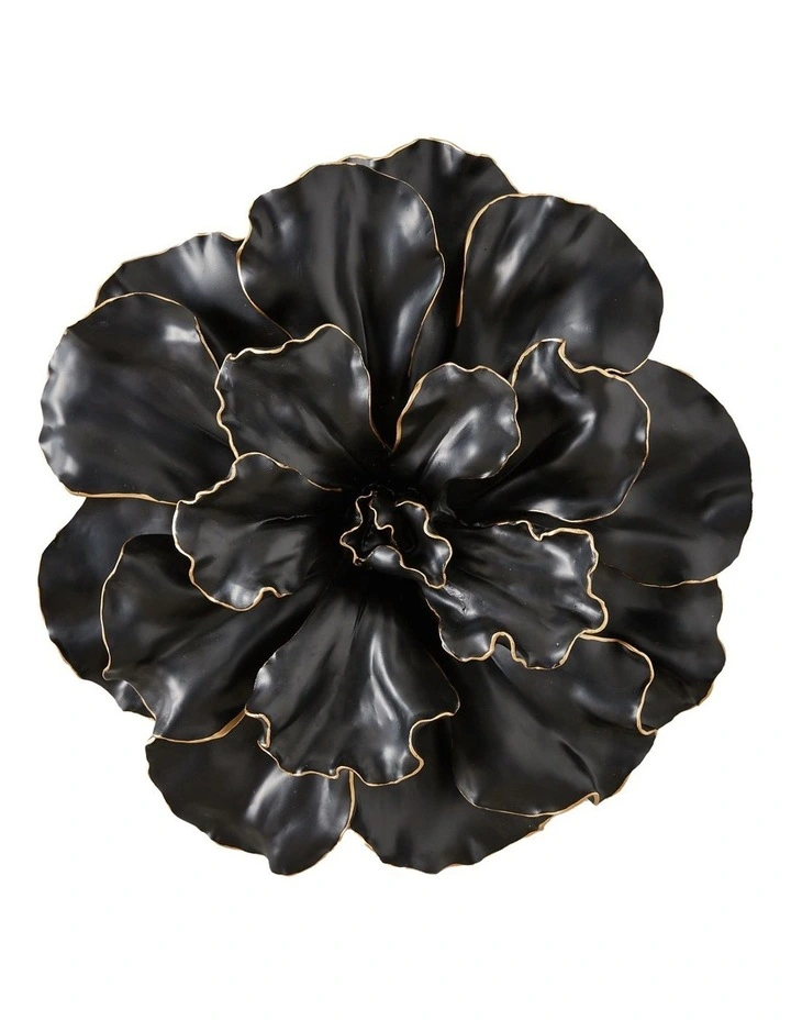 Best Sale ⌛ Koala Living Flower Wall Plaque In Black ???? 3 Best Sale ⌛ Koala Living Flower Wall Plaque In Black ????