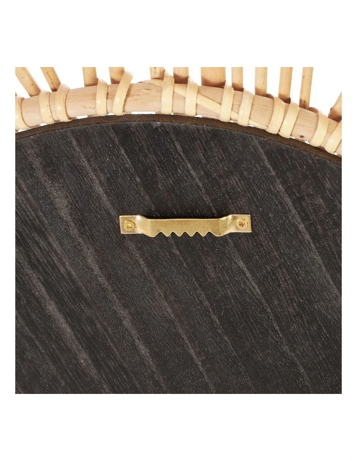 Best Sale π Cooper & Co Willow Wall Mirror 60cm In Natural π - Image 4