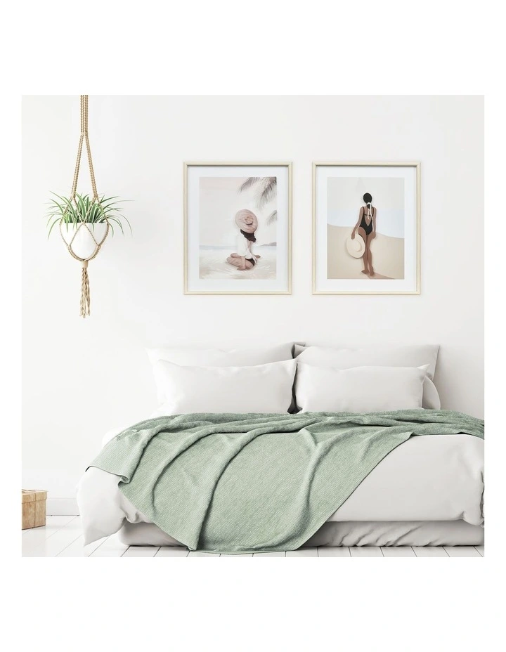 Deals ???? Cooper & Co Shore Canvas Wall Art Framed Print Set Of 2 52cm In Multi ⌛ 4 Deals ???? Cooper & Co Shore Canvas Wall Art Framed Print Set Of 2 52cm In Multi ⌛ - Image 2
