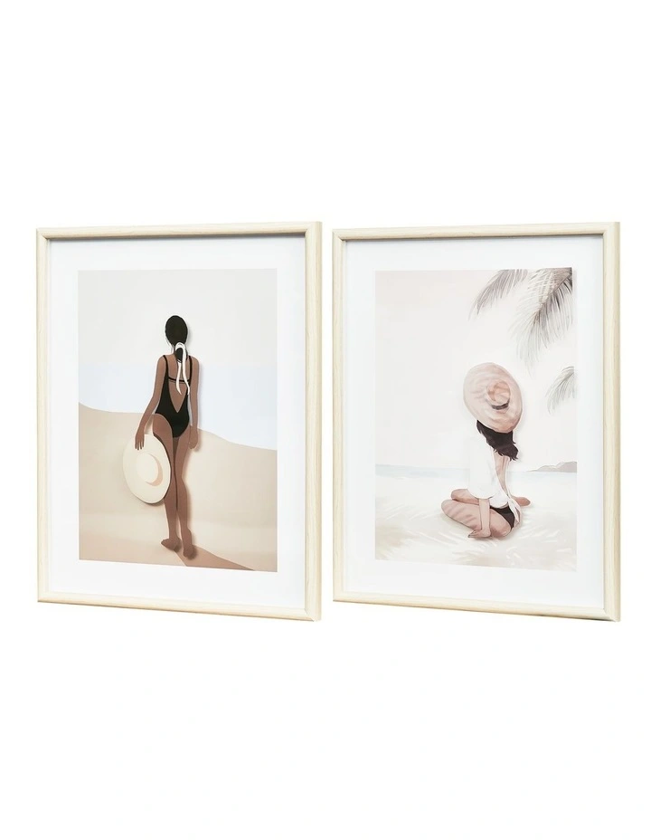 Deals ???? Cooper & Co Shore Canvas Wall Art Framed Print Set Of 2 52cm In Multi ⌛ 6 Deals ???? Cooper & Co Shore Canvas Wall Art Framed Print Set Of 2 52cm In Multi ⌛ - Image 4