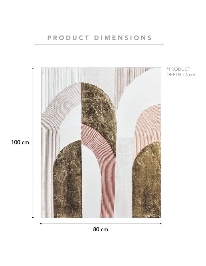 Top 10 โ Cooper & Co Arches Canvas Wall Art Framed Print 100cm In Multi ๐ - Image 3