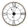Brand new ???? Cooper & Co Spartacus Silent Wall Clock Hamptons Style 60cm In Black ???? -Umbra Sales Store unnamed file 91