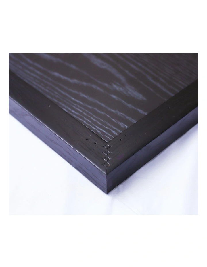 Discount βοΈ IHOMDEC Fluttering Colorful Ribbons Black Framed Canvas Wall Art π - Image 4