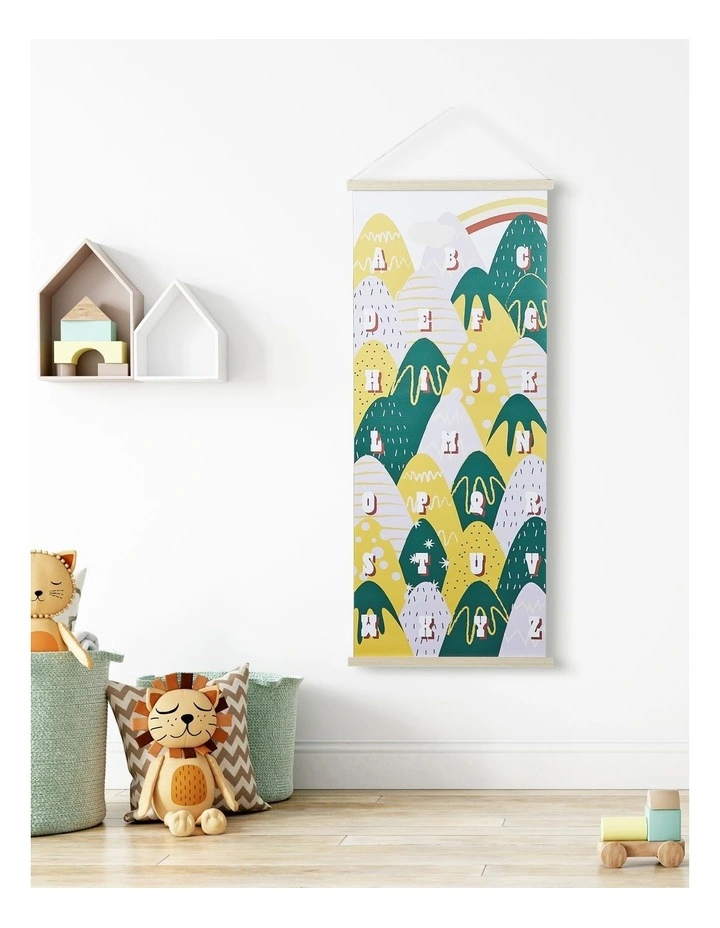 ABC Hills Wall Hanging 120x2x50cm in Multi Best Pirce ???? Milkshake ABC Hills Wall Hanging 120x2x50cm In Multi ???? -Umbra Sales Store unnamed file 999